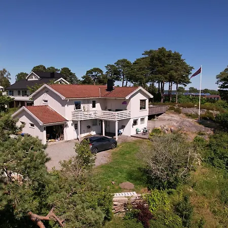 Vila Hus Med Havutsikt Og Stor Terrasse